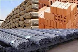 مواد بناء - إسمنت وطابوق وحديد